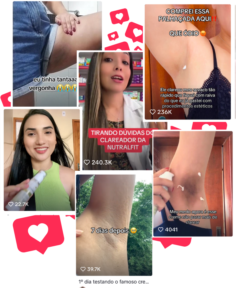 Texto decorativo mobile